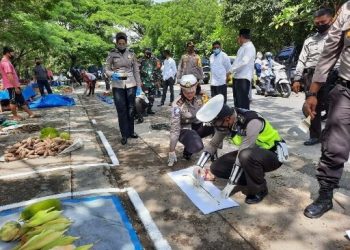 Polres Siak Rekayasa Sosial dalam Rangka Physical Distancing Guna Cegah Penyebaran Covid-19