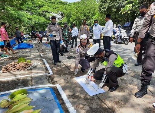Polres Siak Rekayasa Sosial dalam Rangka Physical Distancing Guna Cegah Penyebaran Covid-19