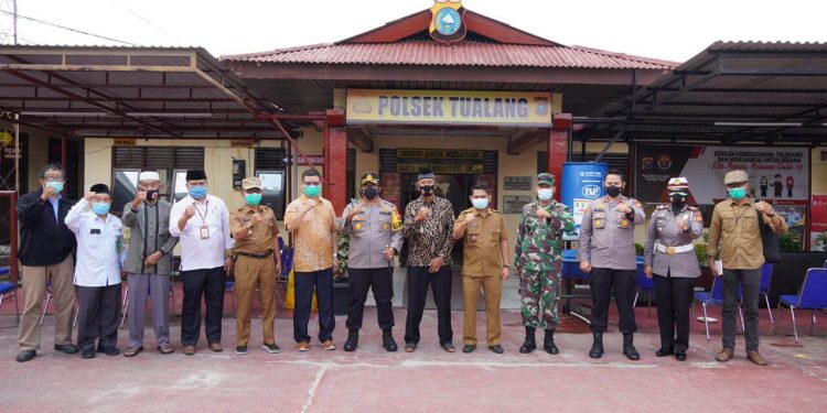“Resmikan Peningkatan Pelayanan Publik Polsek Tualang, AKBP Gunar ” Berikan Pelayanan Terbaik Kepada Masyarakat”