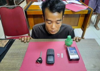 Polres Siak Tangkap 4 Pengedar Narkotika Jenis Sabu Di kecamatan Sungai apit