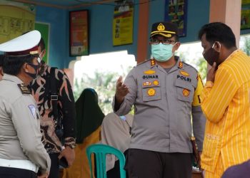 Dorong Percepatan Vaksinasi di Kabupaten Siak,Kapolres Siak Lakukan Berbagai Cara Agar Masyarakat Mau Divaksin
