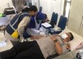 Dalam Rangka Hari Bhayangkara Ke – 75, Polres Siak Gelar Donor Darah