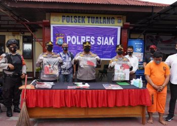 Polres Siak & Polsek Tualang Berhasil Ungkap Pelaku Pembunuhan