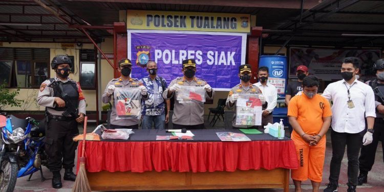 Polres Siak & Polsek Tualang Berhasil Ungkap Pelaku Pembunuhan
