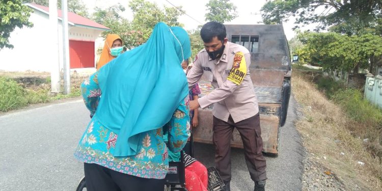 BhabinKamtibmas Kampung Muara kelantan Brigadir Polmer