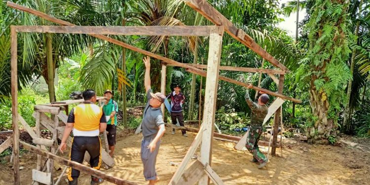 Bhabinkamtibmas Polsek Tualang Kp. Pinang Sebatang
