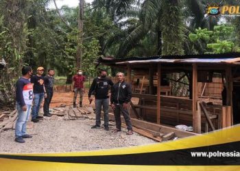 Polres Siak Tangkap Pelaku Ilegal Logging