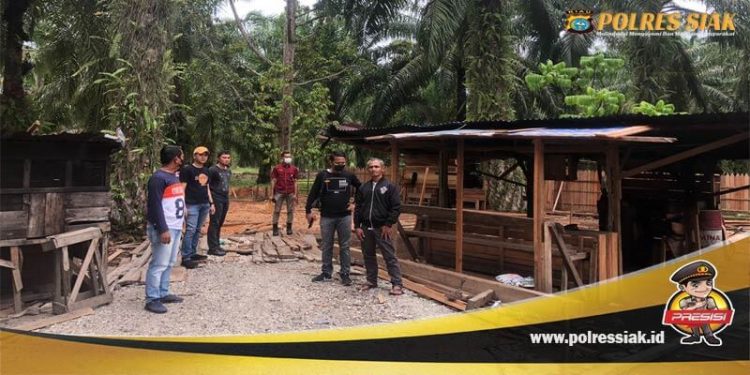 Polres Siak Tangkap Pelaku Ilegal Logging