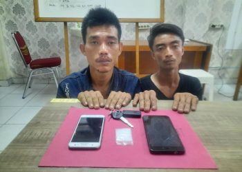 Polres Siak tangkap 2 orang pengedar narkotika jenis sabu di wilayah kecamatan tualang