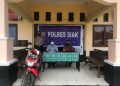 Polsek Koto Gasib Polres Siak Lakukan Konferensi Pers Barang Temuan Ranmor
