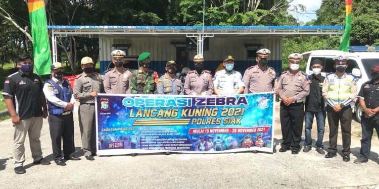 Satlantas Polres Siak Bersama Forum LLAJ Kabupaten Siak