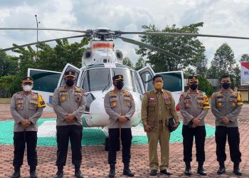 Kembali Lakukan Patroli Udara, Kapolda Dapati Aktivitas Illegal Logging di Kawasan Teluk Pulau