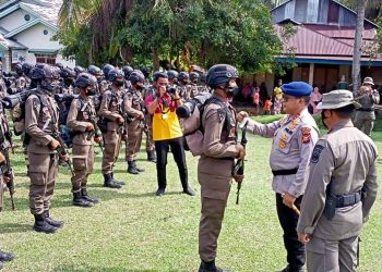 Latihan Berganda Brimob Remaja
