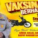 Dukung Percepatan Vaksinasi Di Kabupaten Siak, Polres Siak Berikan Hadiah Sepeda Motor Bagi Peserta Vaksinasi