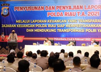 9 Kali Raih WTP, Kapolda Riau Intruksikan Seluruh Jajaran Optimalkan Penyusunan Anggaran