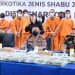 Polda Riau Musnahkan 82,94 KG Sabu, Wagub Riau Apresiasi Tinggi Kinerja Kapolda dan Jajaran.