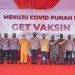 Kerja Kolaboratif dan Percepatan Tiada Henti, Polda Riau Gelar Vaksinasi Akbar di 350 Titik