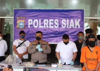 Tak Sampai 24 Jam, Polres Siak Berhasil Tangkap Pelaku Pembunuhan