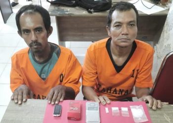 Sat Narkoba Polres Siak Tangkap 2 Orang Pengerar Narkotika Jenis Sabu Di Kecamatan Sungai Apit