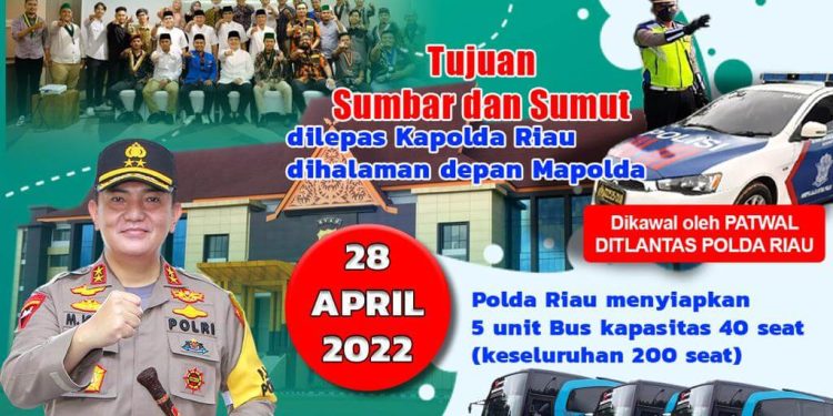 Gandeng Polda Riau, Cipayung Plus Peduli Gelar Mudik Kebangsaan