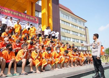 Sepanjang 2022, Polda Riau Dan Jajaran Gulung 228 Tersangka Dari 145 Kasus Perjudian.