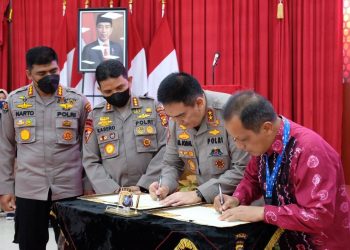 Tandatangani Kerjasama, Kapolda Riau Irjen Iqbal : Wujud Kemitraan dan Sinergitas Media