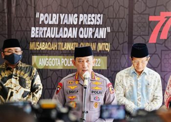 Anugerah MTQ Polri, Kapolri Berharap Terbentuknya SDM Unggul Berakhlak yang Diharapkan Masyarakat