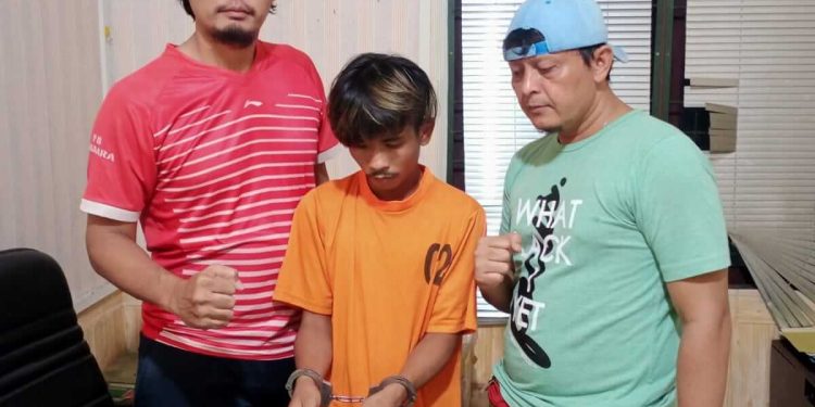 Dua Kali Melakukan Pencurian Sepeda Motor di Wilayah Hukum Polsek Tualang Warga Perawang diamankan oleh Tim Opsnal Polsek Tualang