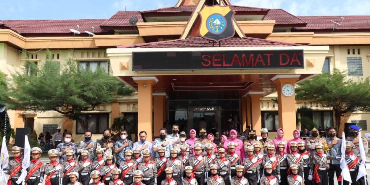 Meriahkan Hari Lalulintas Bhayangkara Ke – 67, Satlantas Polres Siak Tampilkan Beberapa Atraksi Dan Pocil Yang Memukau