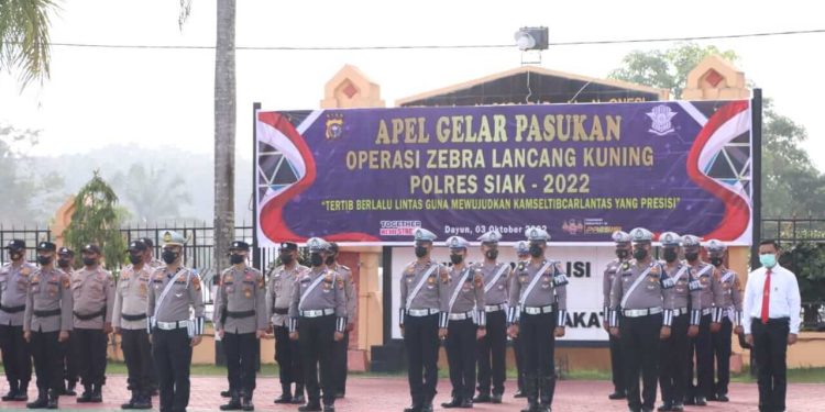 Polres Siak - Operasi Zebra Lancang Kuning 2022