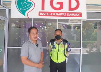 Aksi Aipda Andi, Dengan Kendaraan Dinasnya Terobos Kemacetan Kota Pekanbaru Demi Selamatkan Bayi Usia 3 Tahun