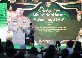 Peringati Maulid Nabi Muhammad SAW, Kapolri: Sinergitas Elemen Bangsa Wujudkan Persatuan 