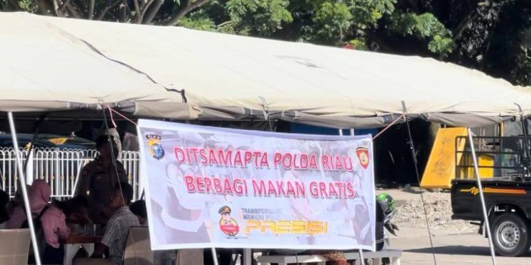 Program Berbagi Sarapan Gratis Direktorat Samapta Polda Riau, Hasil Masakan Polwan