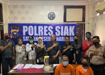 Bentuk Keseriusan Berantas Narkoba, Polres Siak Kembali Musnahkan Barang Bukti 21,89 Gram Narkotika Jenis Shabu
