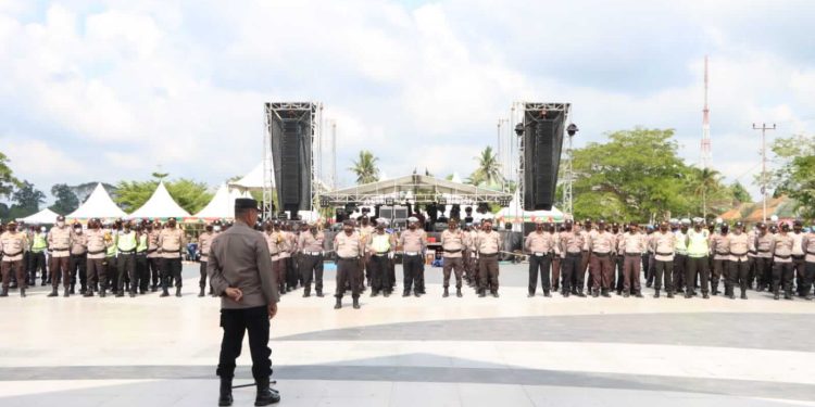 Pastikan Berjalan Dengan Aman dan Lancar, Polres Siak Polda Riau Gelar Simulasi Pra Kegiatan Pengamanan Pelaksanaan Tour De Siak Tahun 2022