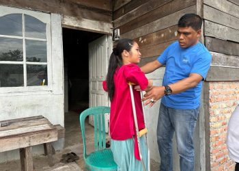 Sudah Mulai Belajar Berjalan, Mita Ingin Kembali Bersekolah