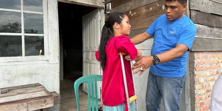 Sudah Mulai Belajar Berjalan, Mita Ingin Kembali Bersekolah