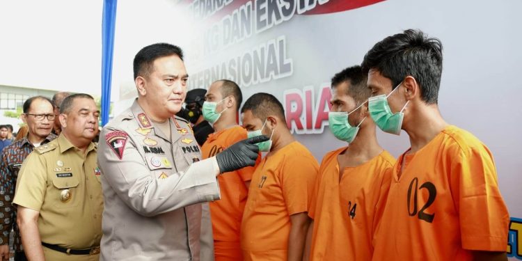 Polda Riau Musnahkan Barang Bukti Narkoba, Irjen Iqbal Tegaskan Tidak Akan Berhenti Berantas