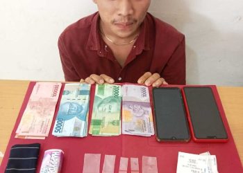 Seorang Pemuda Damankan Satres Narkoba Polres Siak, Diduga Pengedar Narkotika