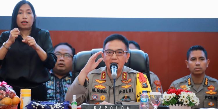 Pimpin Release Akhir Tahun 2022, Kapolda Riau Irjen Iqbal : Walau Belum Sempurna, Kami Terus Berikan Yang Terbaik Bagi Masyarakat