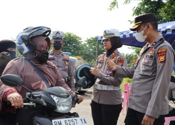 Peduli Keselamatan Berlalu Lintas Sat Lantas Polres Siak Laksanakan Hal Ini