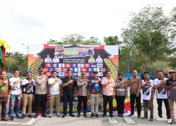Polres Siak Adakan Drag Race dan Drag Bike Bersama IMI Korwil Siak