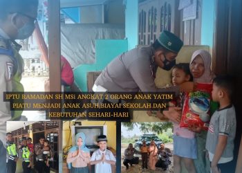 Iptu Akhir Ramadhan Sosok Polisi Penolong, Bantu Renovasi Musholla dan MDTA hinga Biayai Sekolah Anak Yatim Piatu