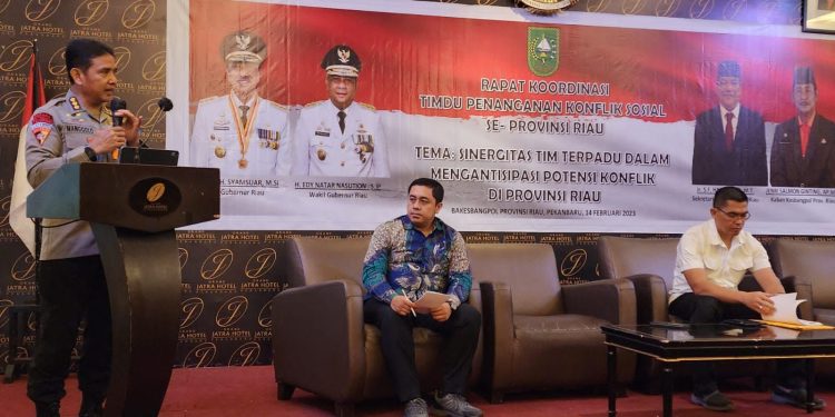 Penyelesaian Konflik Menjadi Atensi Khusus Polda Riau