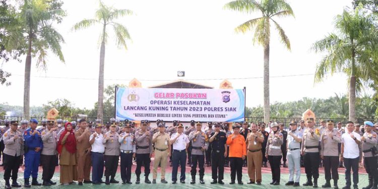 Operasi Keselamatan Lancang Kuning 2023 Polres Siak