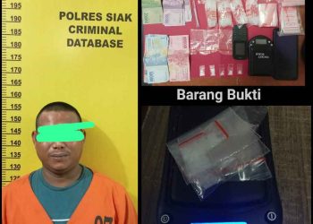 Simpan Narkoba Di Bawah Kipas Angin Seorang Pria Di Kecamatan Kandis Diamankan Satres Narkoba Polres Siak