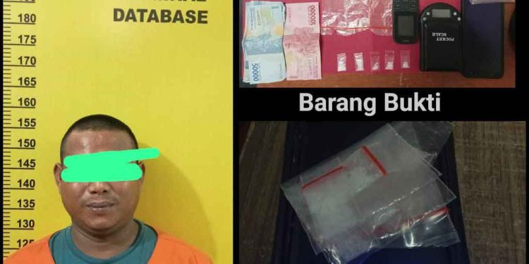 Simpan Narkoba Di Bawah Kipas Angin Seorang Pria Di Kecamatan Kandis Diamankan Satres Narkoba Polres Siak