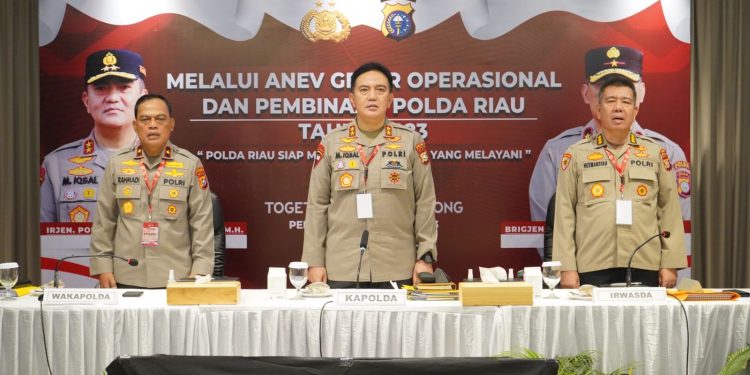 Gelar Operasional di Polres Pelalawan, Kapolda Riau Irjen Iqbal : Pahami Mekanisme Perusahaan Untuk Lakukan Strategi Pengamanan Kepolisian