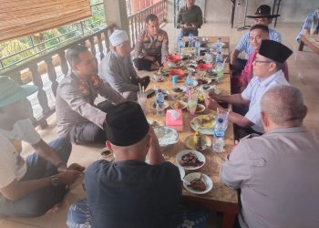 Jumat Curhat Kapolres Siak AKBP Ronald Sumaja,SIK Dengarkan Curhatan Masyarakat Kecamatan Minas