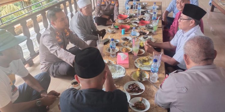 Jumat Curhat Kapolres Siak AKBP Ronald Sumaja,SIK Dengarkan Curhatan Masyarakat Kecamatan Minas